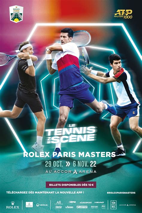 eurospory tennis rolex|Rolex Paris Masters 2025.